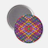 glanzend weefsel magneet (Voorkant / Achterkant)