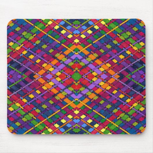 glanzend weefsel muismat (Voorkant)