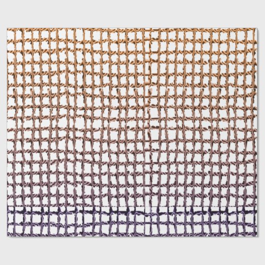 Glanzend wikkelpapier beige net cadeaupapier (Vlak)