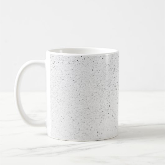 Glanzend Witte Zand Koffiemok (Links)