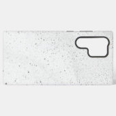 Glanzend Witte Zand Samsung Galaxy Hoesje (Achterkant horizontaal)