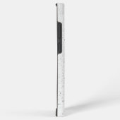 Glanzend Witte Zand Samsung Galaxy Hoesje (Rechterkant)