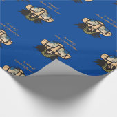 Glanzend wrappend papier, dus wat als ik koffie Dr Cadeaupapier (Hoek)