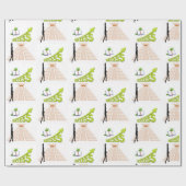 Glanzend wrappend papier Vrouwensucces (Vlak)