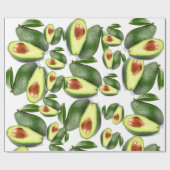 Glanzend wrapppapier Avocados Cadeaupapier (Vlak)