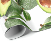 Glanzend wrapppapier Avocados Cadeaupapier (Rol Hoek)