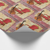 Glanzend wrapppapier, Cello Victoriaans Cadeaupapier (Hoek)