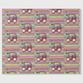 Glanzend wrapppapier, Golfballs Cadeaupapier (Vlak)