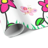 Glanzend wrapppapier, hondenflesjes cadeaupapier (Rol Hoek)