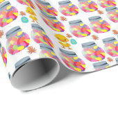 Glanzend wrapppapier Jellyboon Cadeaupapier (Rol Hoek)