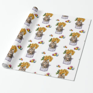 Glanzend wrapppapier, keukendoos cadeaupapier