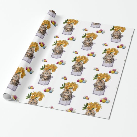 Glanzend wrapppapier, keukendoos cadeaupapier (Uitgerold)