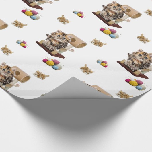 Glanzend wrapppapier, keukenkartonnen doekje cadeaupapier (Hoek)