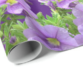 Glanzend wrapppapier, Paars van schapenvlees Cadeaupapier (Rol Hoek)