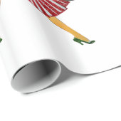 Glanzend wrapppapier, Retro Woman Cadeaupapier (Rol Hoek)