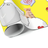 Glanzend wrapppapier, schapenvlees, keukenpapier,  cadeaupapier (Rol Hoek)