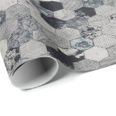 Glanzend wrapppapier, schoonheidsschool Afstuderen Cadeaupapier (Rol Hoek)