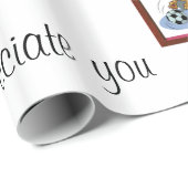 Glanzend wrapppapier, schoonmaakdame cadeaupapier (Rol Hoek)