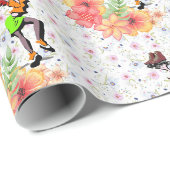 Glanzend wrapppapier, skateboardpapier cadeaupapier (Rol Hoek)