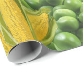 Glanzend wrapppapier, wortelerwt 100% Vegan Cadeaupapier (Rol Hoek)