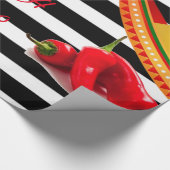 Glanzend wrapppapier, zo heet Mexicaans Cadeaupapier (Hoek)