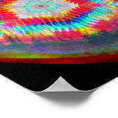 Glanzende Abstracte Kubus Poster (Hoek)