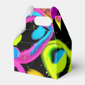 glanzende Abstracte kunst Bedankdoosjes (Voorkant Zijde)