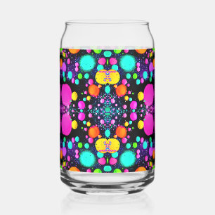 glanzende Abstracte kunst Blikvorm Glas