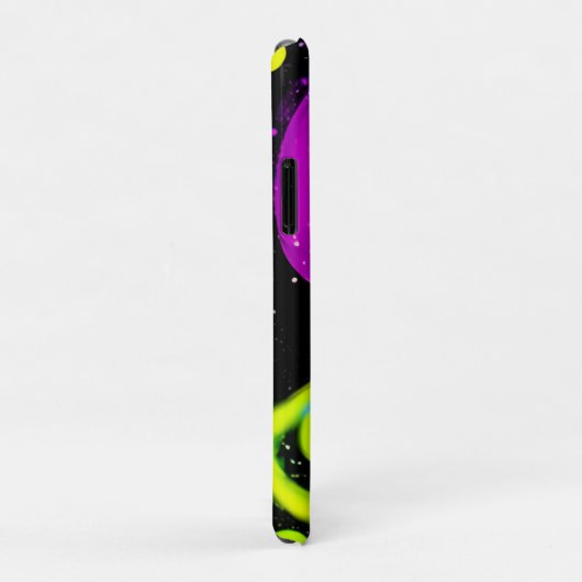 glanzende Abstracte kunst Case-Mate iPhone Case (Achterkant/rechts)