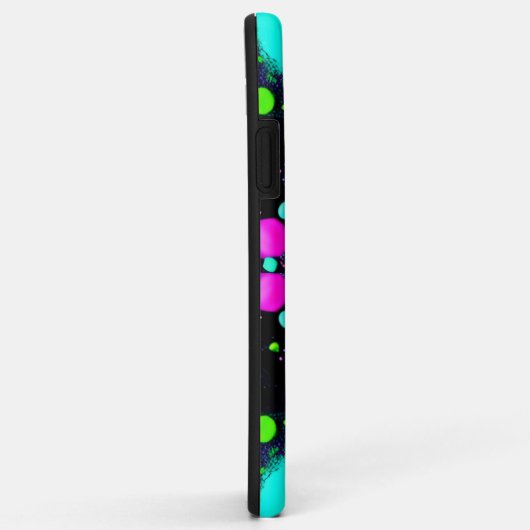 glanzende Abstracte kunst Case-Mate iPhone Case (Achterkant/rechts)