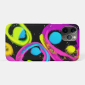 glanzende Abstracte kunst Case-Mate iPhone Case (Achterkant (horizontaal))