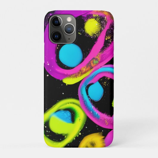 glanzende Abstracte kunst Case-Mate iPhone Case (Achterkant)