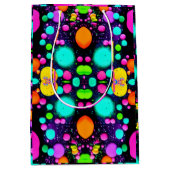 glanzende Abstracte kunst Medium Cadeauzakje (Voorkant)