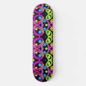 glanzende Abstracte kunst Persoonlijk Skateboard (Voorkant)