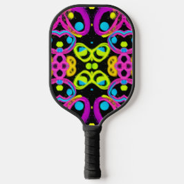 glanzende Abstracte kunst Pickleball Paddle
