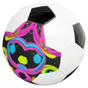 glanzende Abstracte kunst Voetbal