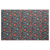 Glanzende bacteriën micro-organisme groen rood stof (Fat Quarter)