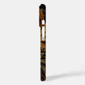 Glanzende bladeren Abstracte fractale kunst Case-Mate iPhone Case (Achterkant / Links)