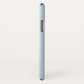 Glanzende blauwe gestreepte Case-Mate iPhone X hoe Case (Achterkant / rechts)