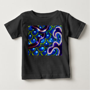 Glanzende Blauwe Schubben
