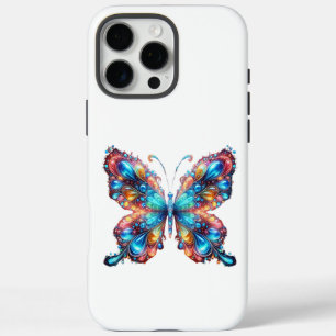 Glanzende Butterfly iPhone 16 Pro Max Hoesje