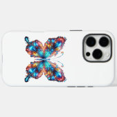 Glanzende Butterfly Case-Mate iPhone Case (Achterkant (horizontaal))
