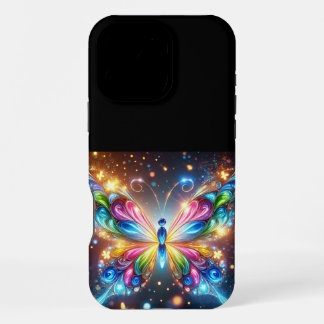 Glanzende Butterfly iPhone 16 Pro Max Hoesje