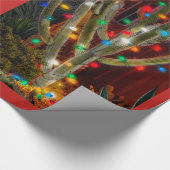 Glanzende Cactus Cadeaupapier (Hoek)
