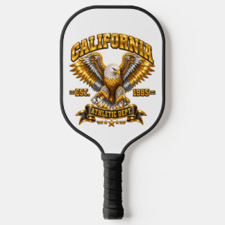 Glanzende California Athletic Dept 1985 Pickleball Paddle