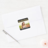 Glanzende Collage Afstudeer Stickers Envelope Zege (Envelop)