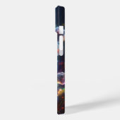 Glanzende Cybergeometrische Kubussen Hoesje Futuri (Achterkant / Links)
