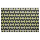 Glanzende Daisy Flower Floral Patterned Craft Fabr Stof (Yard (91,4 cm))