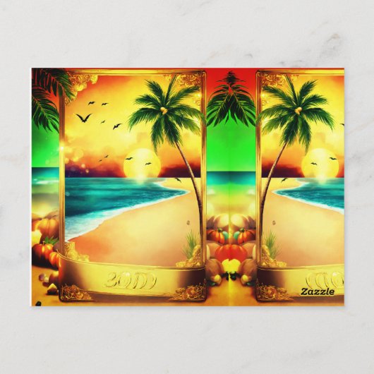 glanzende Design met edelstenen Briefkaart (Achterkant)