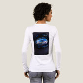 Glanzende Dosis Tri-Blend Shirt (Achterkant)